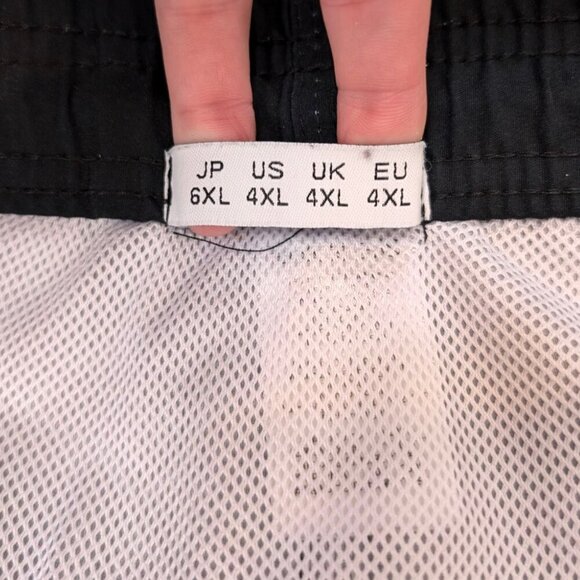 (2/$20) Black & Green Fade Swim Trunks - Picture 5 of 5